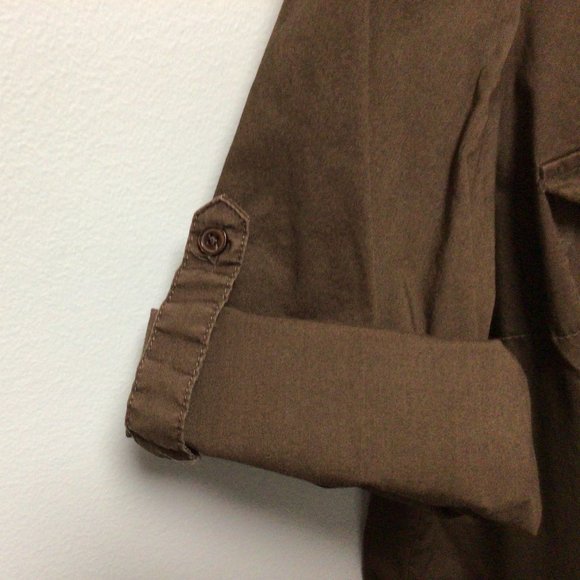 St. John's Bay - Dark brown blouse - Picture 4 of 9